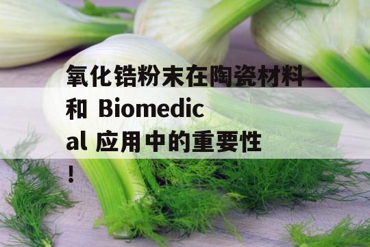 氧化锆粉末在陶瓷材料和 Biomedical 应用中的重要性！